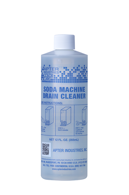 Soda Machine Drain Cleaner Apter Industries