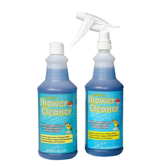 The Gorilla Shower Cleaner, a pack of two.